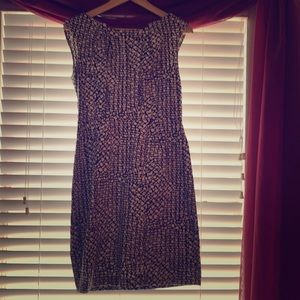 Black and white dress